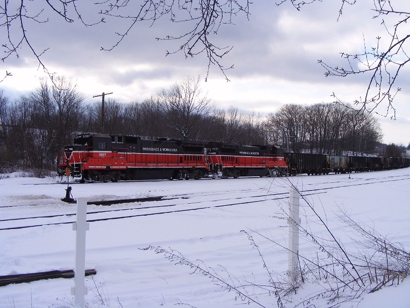 Photo of Empty P&W Mt. Tom Coal Train