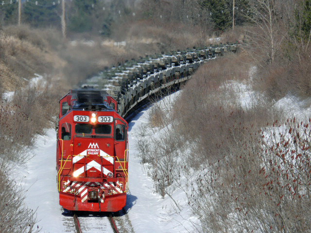 Photo of Vermont Railway BDRD in Shelburne, VT