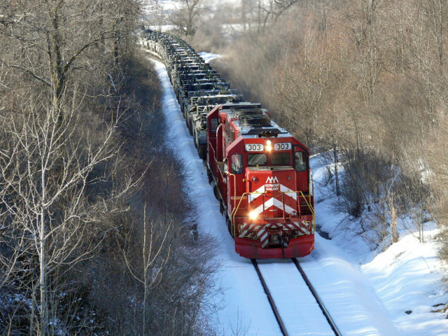 Photo of Vermont Railway BDRD in Ferrisburgh, VT