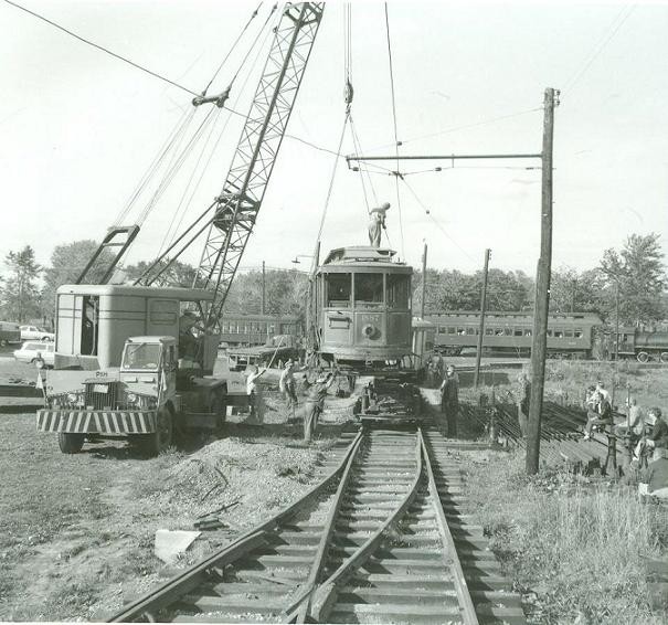 Photo of 1965 - Rio Cars arriving at Connecticut Trolley Museum