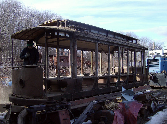 Photo of Restoration Work on Car 36