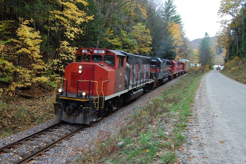 Photo of Green Mountain RR 264 at Cavendish, VT
