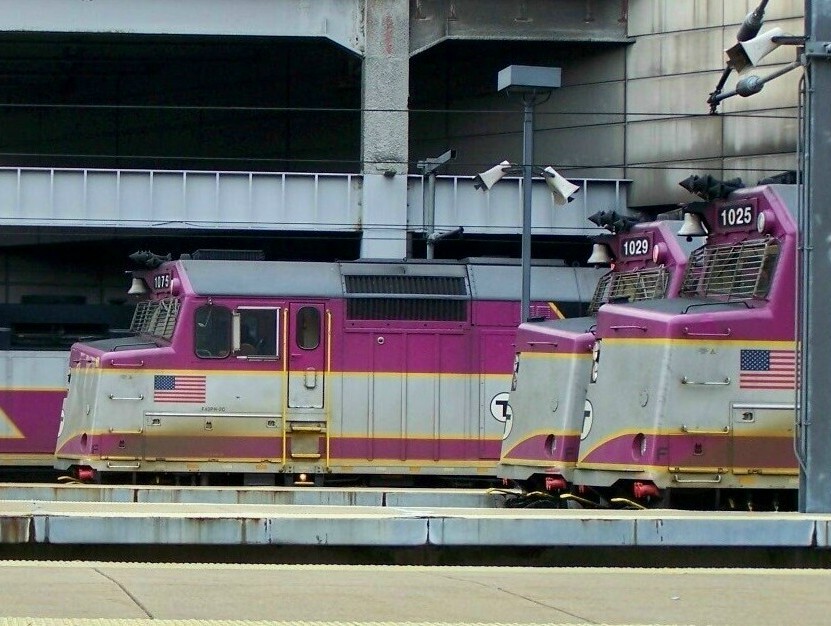 Photo of MBTA F40's