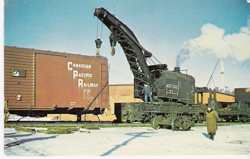 Photo of Steam Crane  ( Post Card )