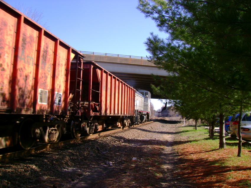 Photo of work train in meriden 2