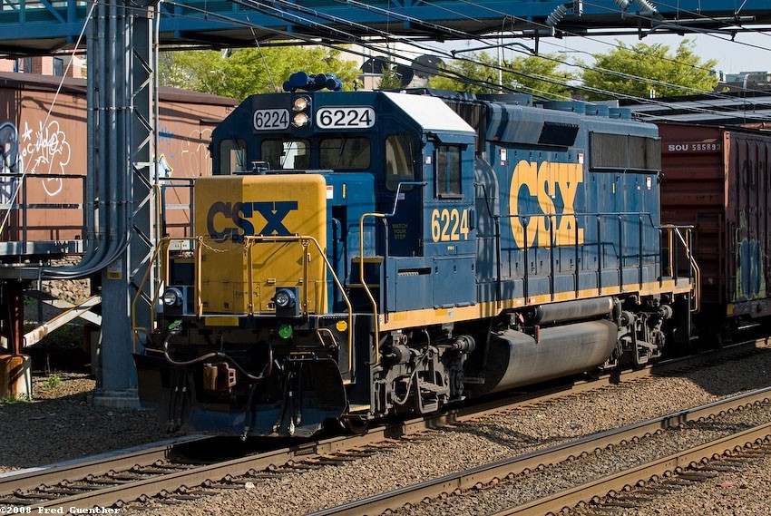 Photo of CSX 6224 in New Haven, CT