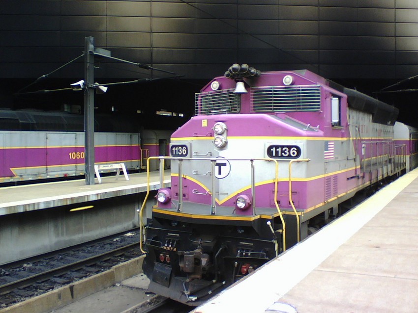 Photo of MBTA 1136