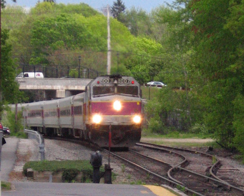 Photo of 1007 arrives with train 465