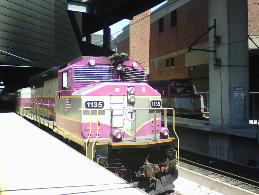 Photo of MBTA 1135