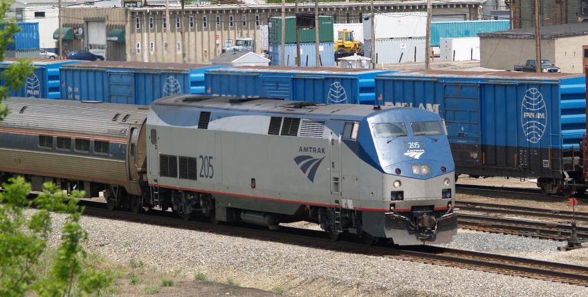 Photo of Amtrak Downeaster #205 heads back to Boston