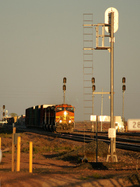 Photo of Westbound approaches Winslow, AZ