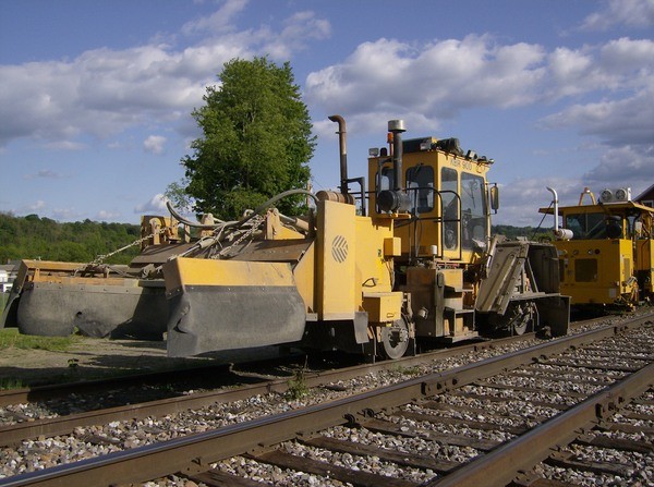 Photo of Track maint. equip on NECR at Westminster Station, VT