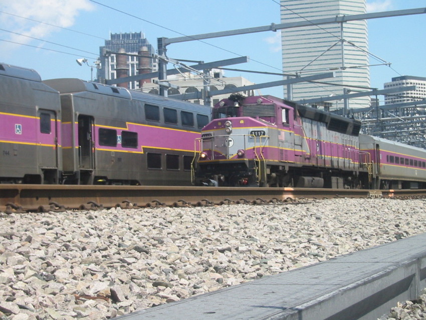 Photo of MBTA 1117