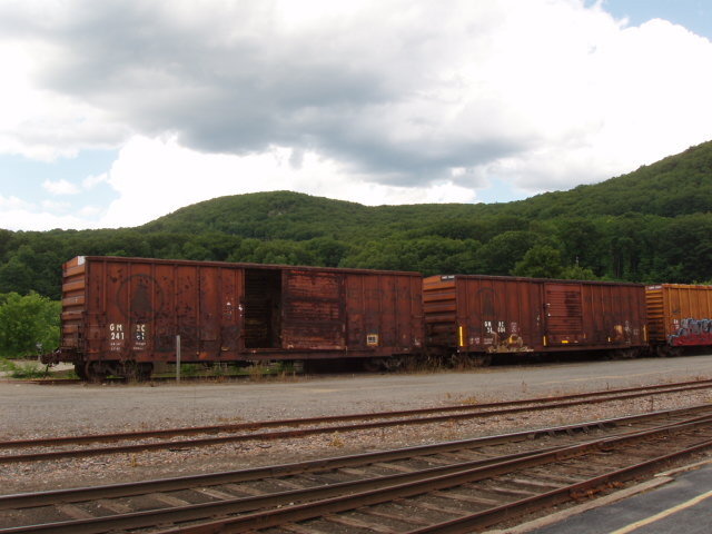 Photo of Maine Central/Green Mountain Boxcars