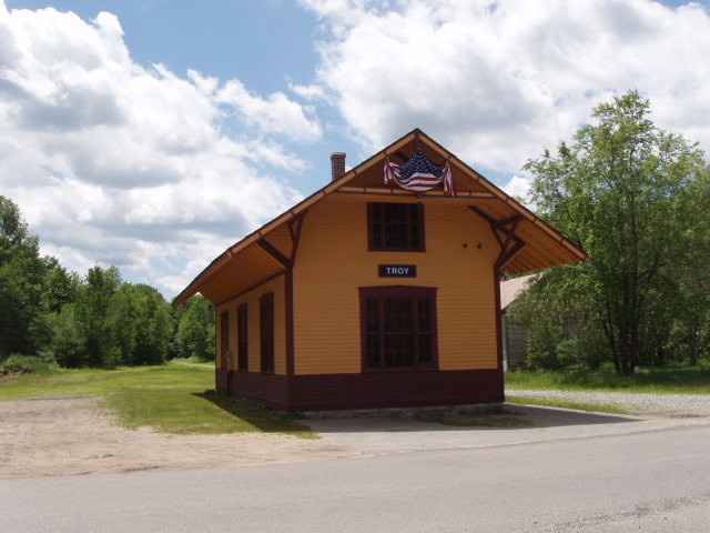 Photo of Troy, New Hampshire Railroad Station