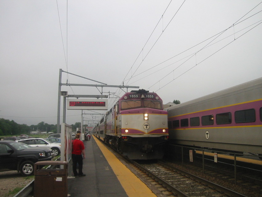 Photo of MBTA 1055