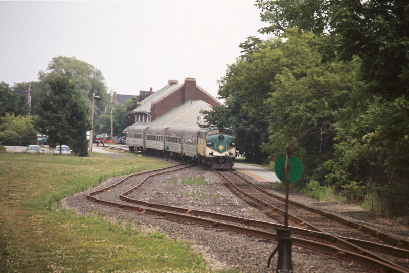 Photo of Maine Eastern At Rockland Station.