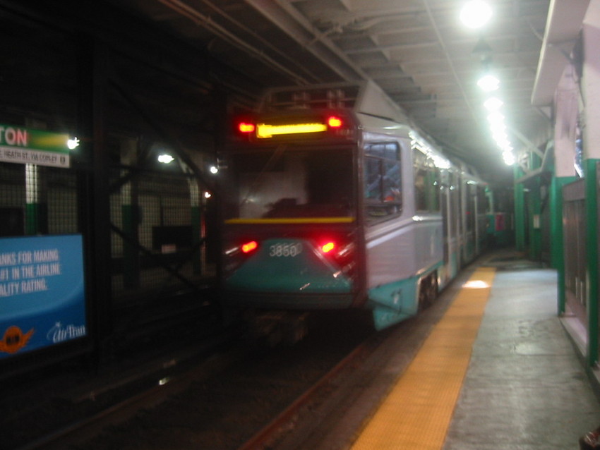 Photo of MBTA greenline