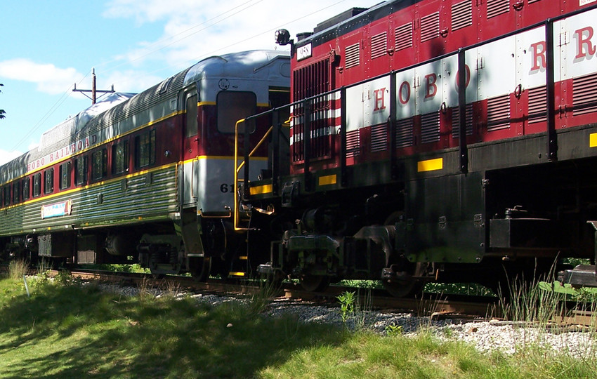 Photo of B&M RDC 6148 on the Hobo Railroad