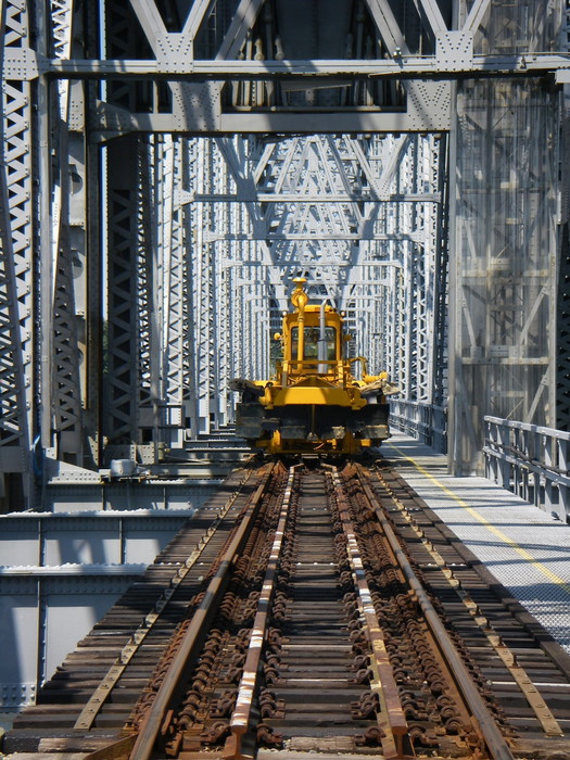 Photo of Ballast on bridge