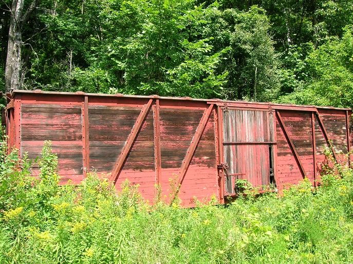 Photo of boxcar