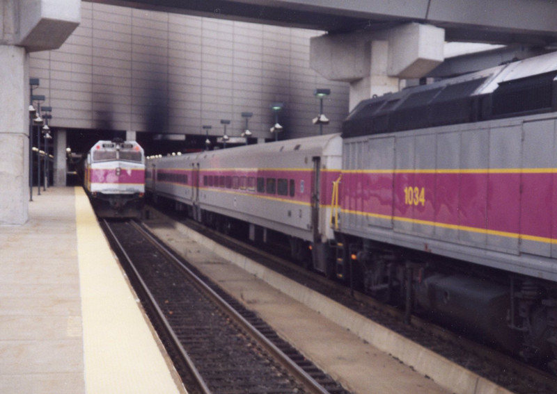 Photo of South Station before the wire
