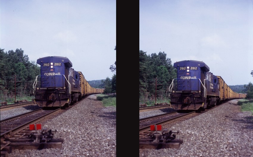 Photo of S. Schenectady, NY Local Freight Stereo View