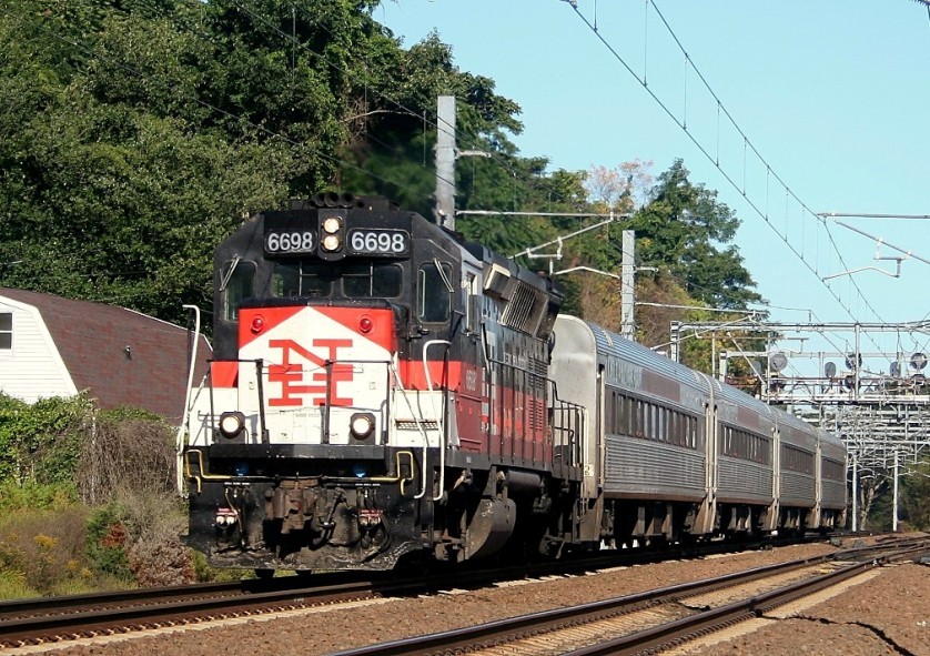 Photo of CDOT train in Old Saybrook