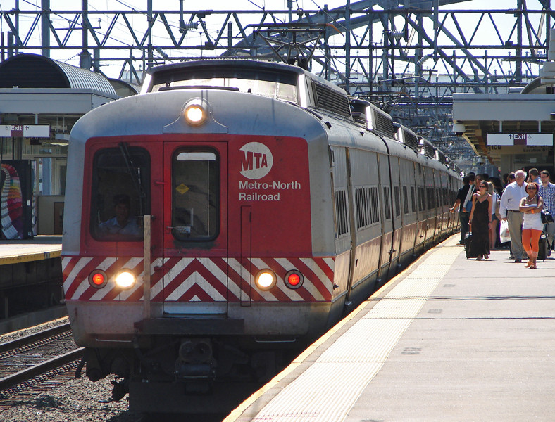 Photo of Metro North at New Haven Connecticut