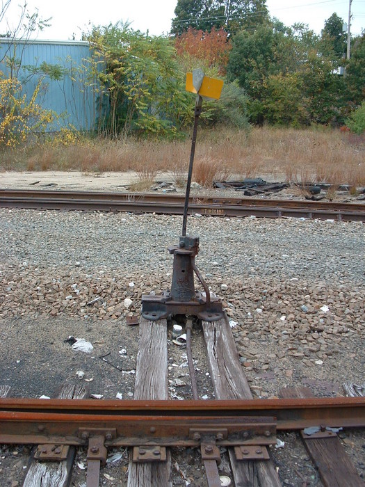 Photo of Old Manual Switch Machine