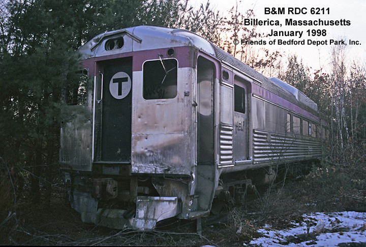 Photo of ex-Boston & Maine Railroad RDC 6211