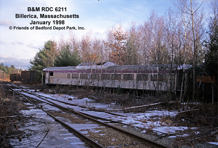 Photo of ex-Boston & Maine Railroad RDC 6211