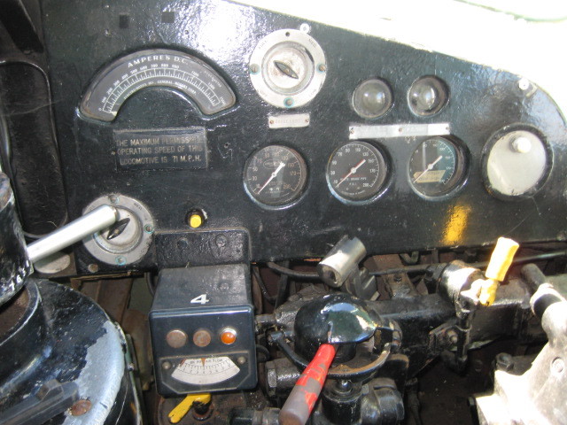 Photo of EMD control stand
