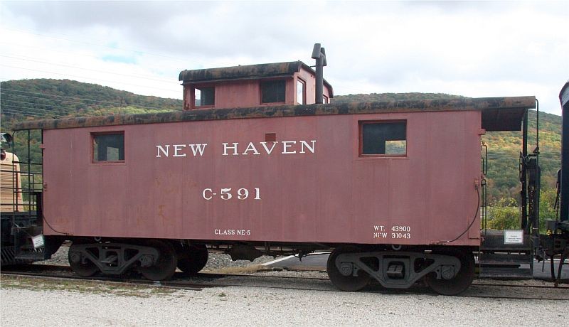 Photo of NEW HAVEN CABOOSE # 591