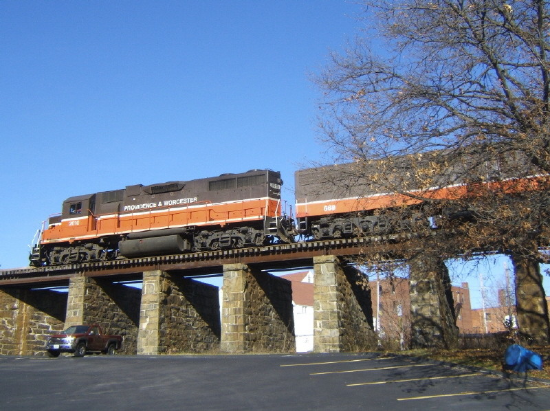 Photo of Santa Train @ Woonsocket Viaduct