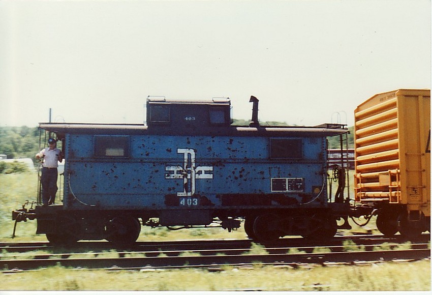 Photo of B&M Caboose at Mechanicville