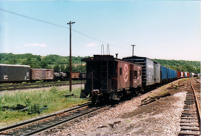 Photo of DH Caboose at Mechanicville