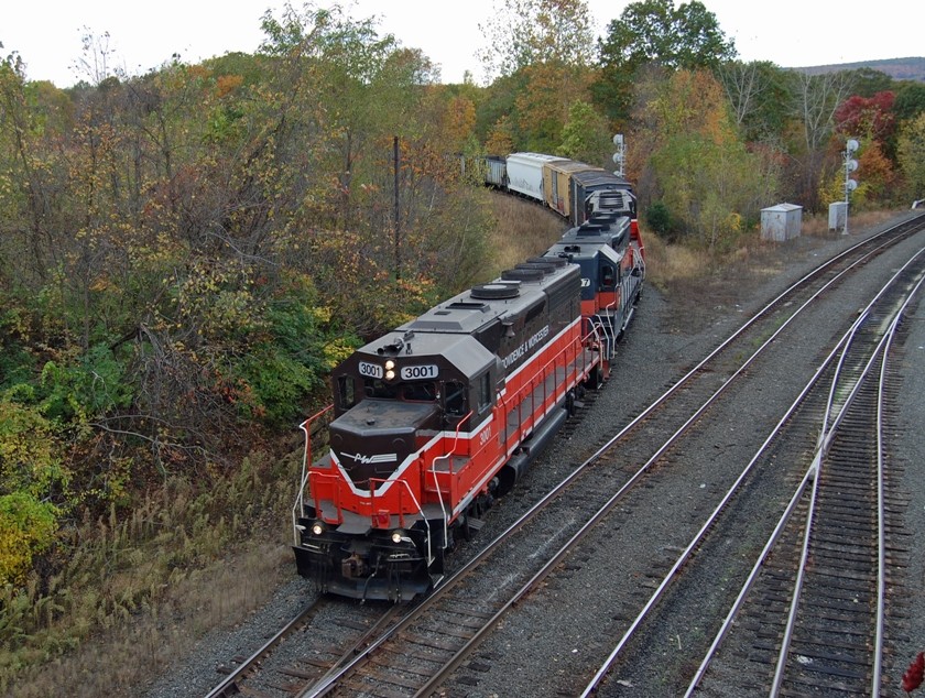 Photo of P&W Hopper Train at East Deerfield, MA