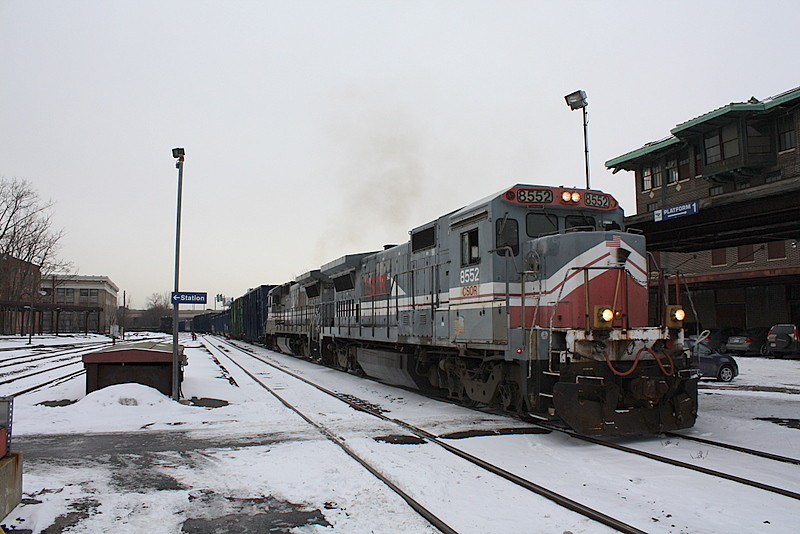 Photo of CSO-4 arrives at Springfield station
