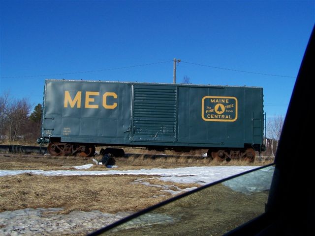 Photo of Maine Central Boxcar at Machias