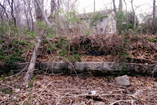 Photo of Turntable ruins of the NPRR, 1998