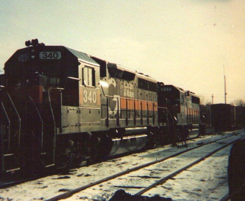 Photo of GP40 and GP40-2
