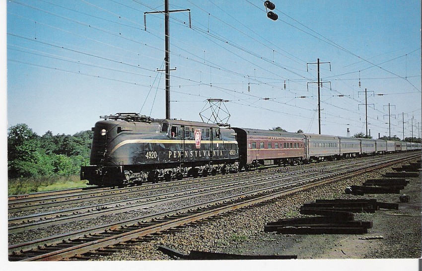 Photo of PRR    GG1   ( Post Card )
