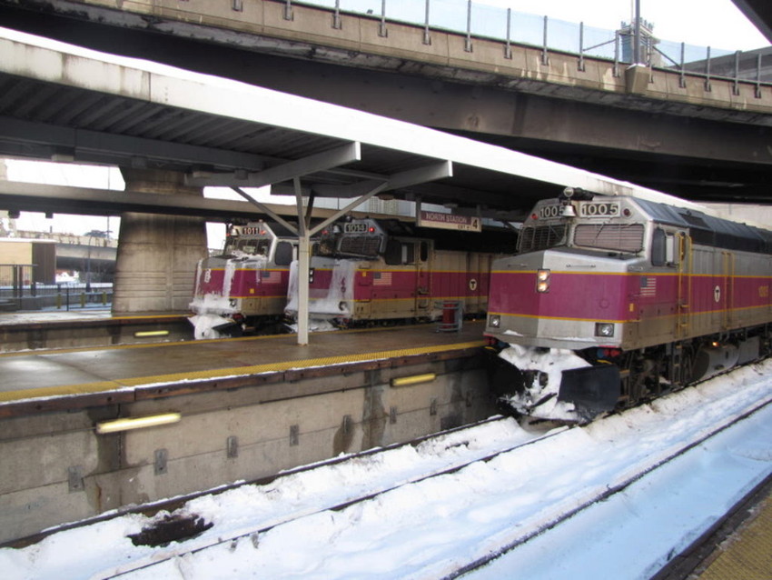 Photo of Commuter trains @ North Station
