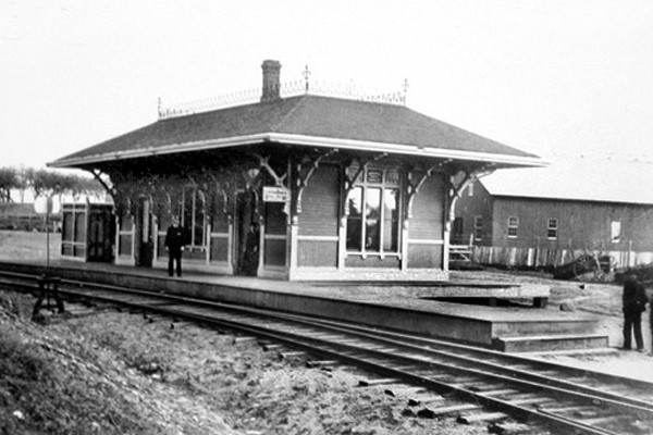 Photo of Wakefield Station of the Narragansett Pier Rail Road, 1910