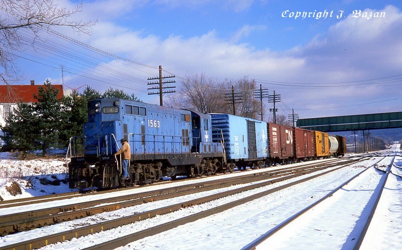 Photo of B&M 1563 at Pittsfield, MA