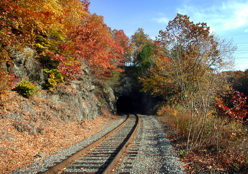 Photo of Approaching south portal of the Taft Tunnel