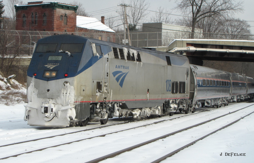 Photo of Amtrak Vermonter at Palmer MA