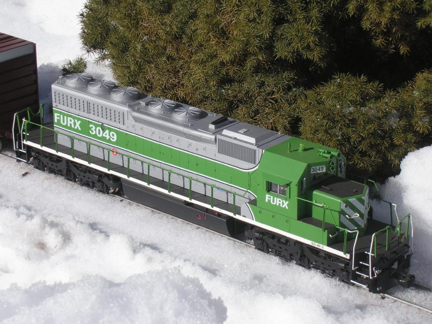 Photo of G-Scale SD40-2 FURX