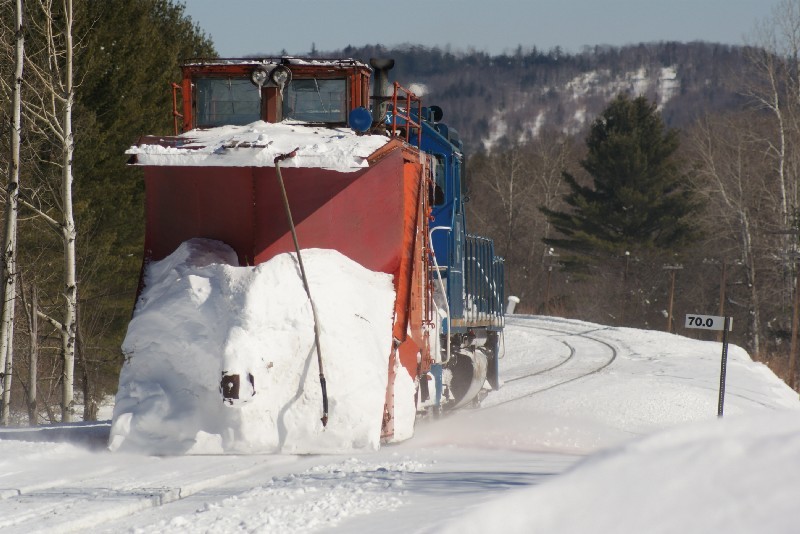 Photo of St.L&A Plow Extra at Bethel, ME